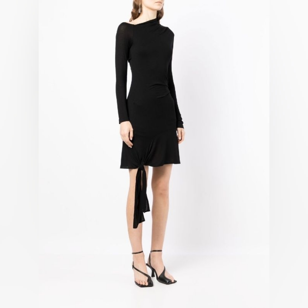 11. NWT HELMUT LANG Ruched Mini Dress Size Small